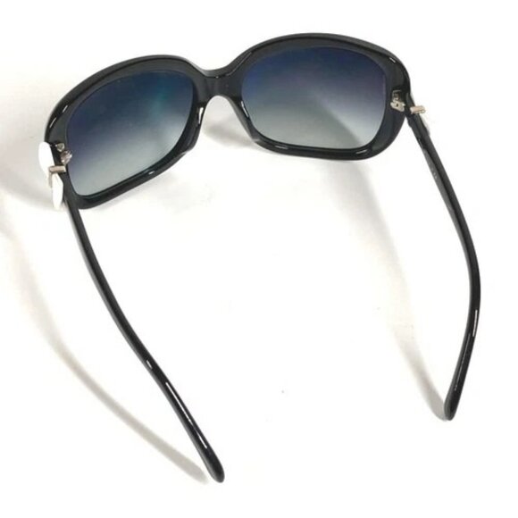 CHANEL 5171-A Ribbon CC Mark logo eyewear glasses sunglasses Plastic Black/White main image 4
